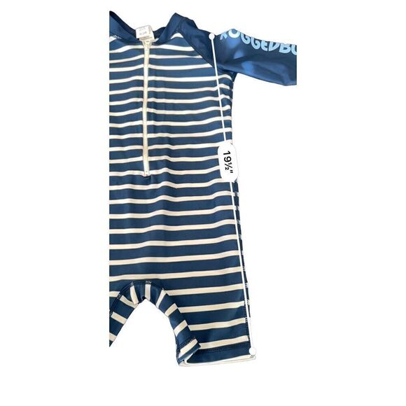 Short Sleeve One Piece UPF Guard swimsuit size 18-24m - Picture 2 of 6